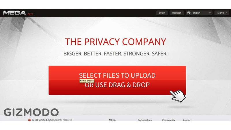 Illustration for article titled Hands On With Kim Dotcom's New Mega: This Service Could Dismantle Copyright Forever